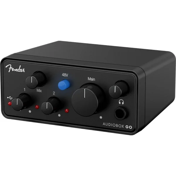 Fender Studio AudioBox Go Ultra-compact 2x2 USB-C, 24-bit/96 kHz ses kartı