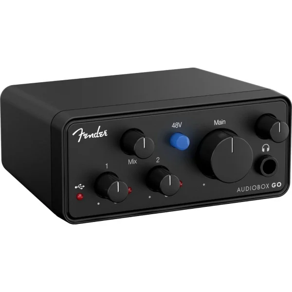 Fender Studio AudioBox Go Ultra-compact 2x2 USB-C, 24-bit/96 kHz ses kartı
