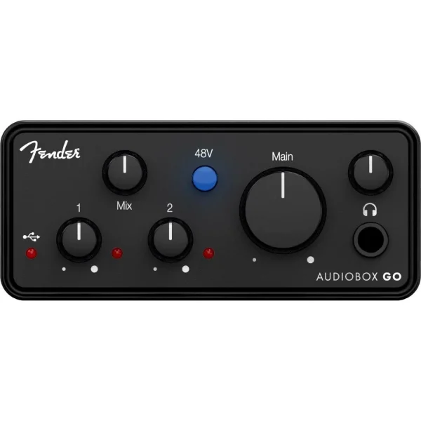 Fender Studio AudioBox Go Ultra-compact 2x2 USB-C, 24-bit/96 kHz ses kartı