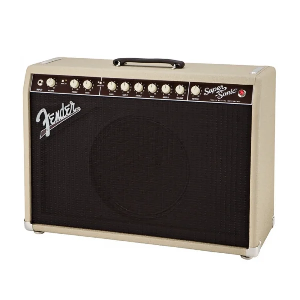 Fender Super-Sonic 22 Combo Blonde Elektro Gitar Amfisi