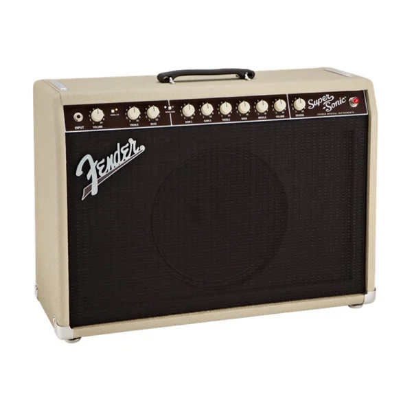 Fender Super-Sonic 22 Combo Blonde Elektro Gitar Amfisi