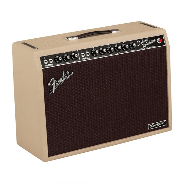 Fender Tone Master Deluxe Reverb Blonde Elektro Gitar Amfisi