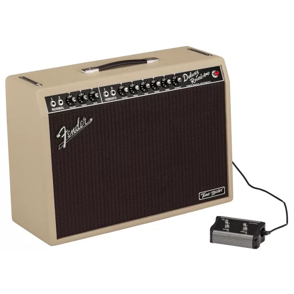 Fender Tone Master Deluxe Reverb Blonde Elektro Gitar Amfisi