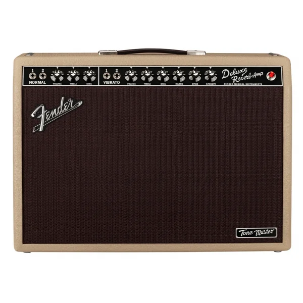 Fender Tone Master Deluxe Reverb Blonde Elektro Gitar Amfisi
