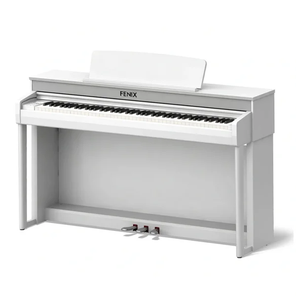 Fenix DPS-85WH Bluetooth Dijital Piyano, Beyaz renkli