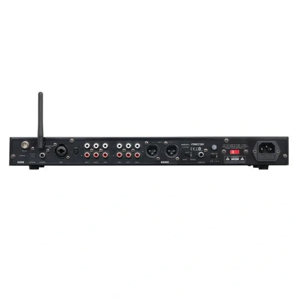 Fonestar MIXPLAY-1 Preamplifier Line Mikser, Player Bluetooth, USB ve FM radyo