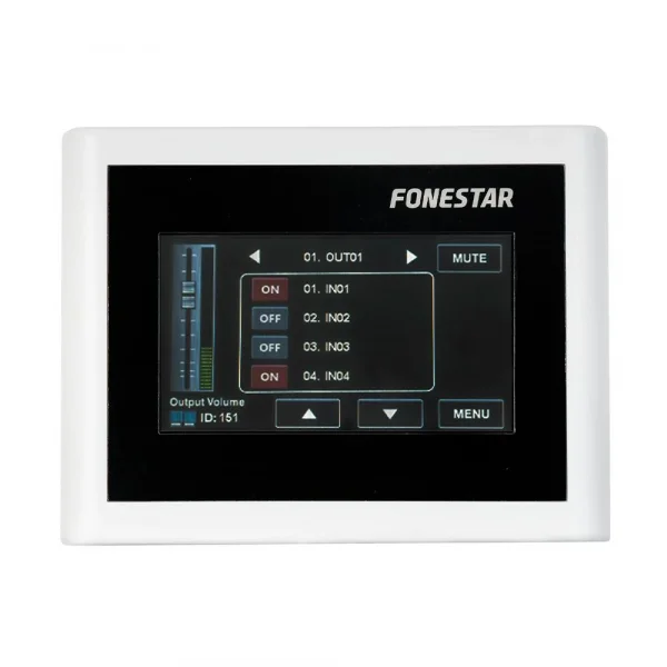 Fonestar MPX-460P Dokunmatik Ses Kontrol Cihazı