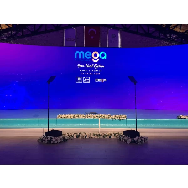 Fortinge PROC15-D-HB Çift 15 Konferans Prompter - Çiftli Set, Parlaklık 1000 cd/m²