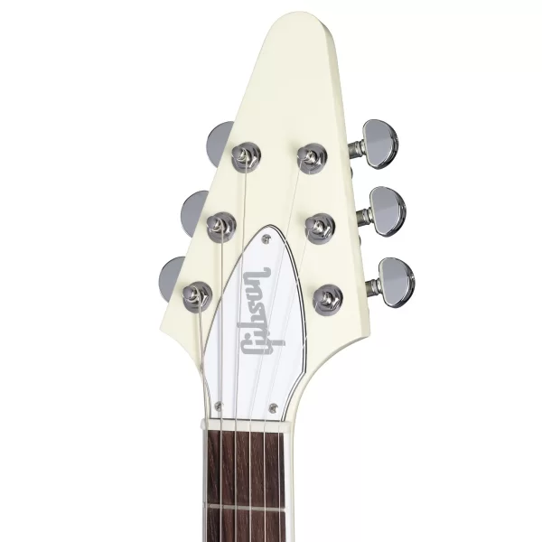 Gibson 70s Flying V Electro Gitar (Classic White)