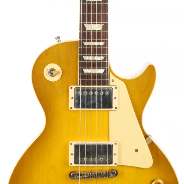 Gibson Custom 1958 Les Paul Standard Reissue VOS Elektro Gitar (Lemon Burst)