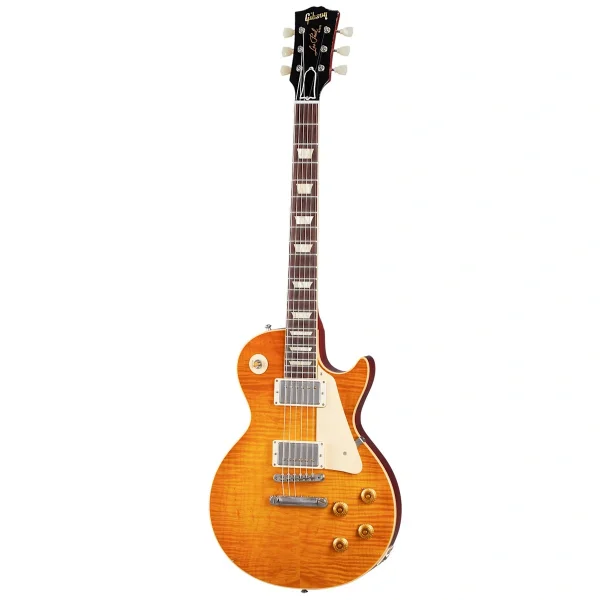 Gibson Custom 1959 Les Paul Standard Reissue Murphy Lab Elektro Gitar (Light Aged Dirty Lemon)