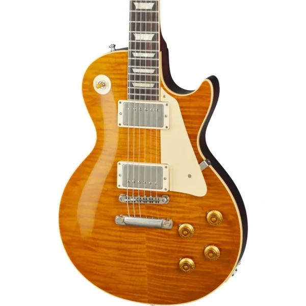 Gibson Custom 1959 Les Paul Standard Reissue Vos Eloektro Gitar (Dirty Lemon)