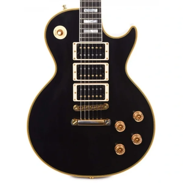 Gibson Custom Peter Frampton Phenix Inspired Les Paul Custom VOS Elektro Gitar (Ebony)