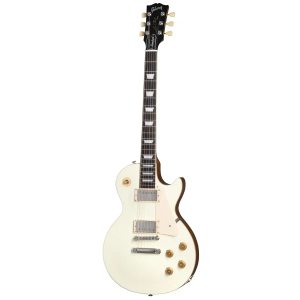 Gibson Les Paul Standard 50s Plain Top Elektro Gitar (Classic White)