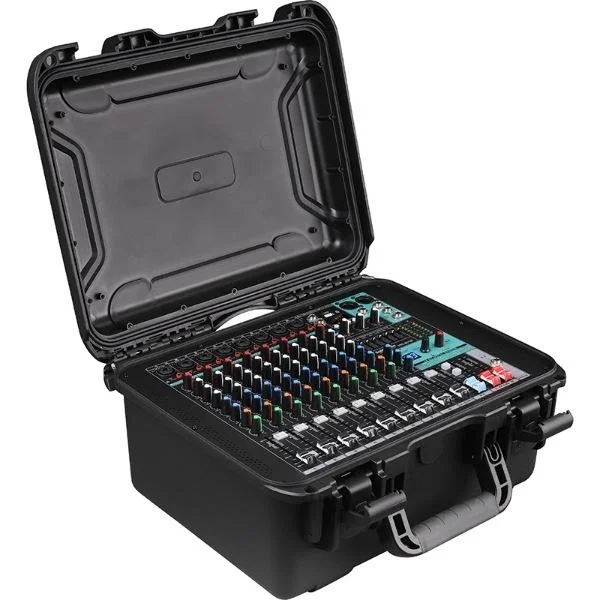 PRO-M 210P | 10-kanal Powermixer | 2x350W, Bluetooh, USB Kayıt, Case ile