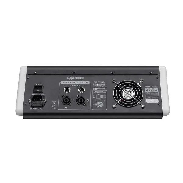 Gold PRO-M 808P | 7-kanal Powermixer | 2x450W, BT, USB