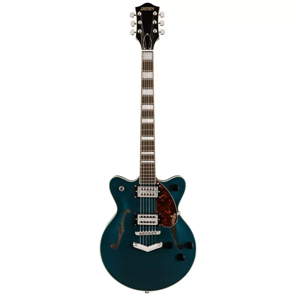 Gretsch G2655 Streamliner Center Block Jr. with V-Stoptail Laurel Klavye BroadTron BT-2S Pickups Midnight Sapphire Elektro Gitar