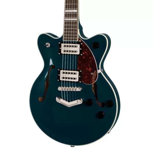 Gretsch G2655 Streamliner Center Block Jr. with V-Stoptail Laurel Klavye BroadTron BT-2S Pickups Midnight Sapphire Elektro Gitar