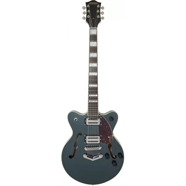 Gretsch G2655 Streamliner Center Block Jr. with V-Stoptail Laurel Klavye BroadTron BT-2S Pickups Gunmetal Elektro Gitar