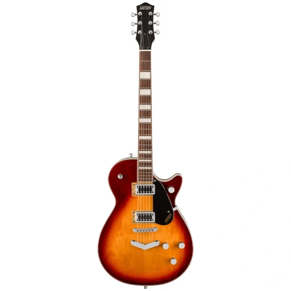 Gretsch G5220 Electromatic Jet BT Single-Cut V-Stoptail Laurel Klavye Sweet Tea Elektro Gitar