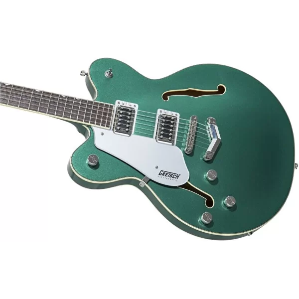 Gretsch G5622LH Electromatic Center Block Double-Cut V Stoptail Laurel Klavye Georgia Green Solak Elektro Gitar