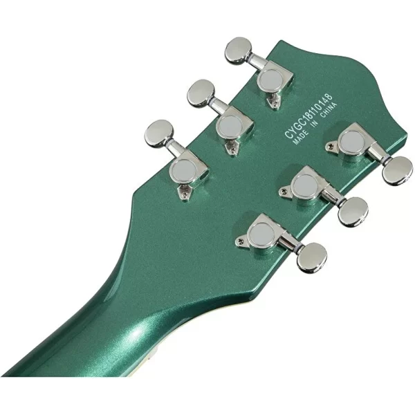 Gretsch G5622LH Electromatic Center Block Double-Cut V Stoptail Laurel Klavye Georgia Green Solak Elektro Gitar
