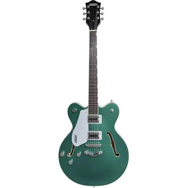Gretsch G5622LH Electromatic Center Block Double-Cut V Stoptail Laurel Klavye Georgia Green Solak Elektro Gitar