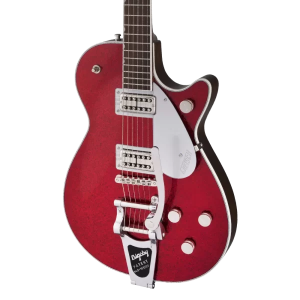 GRETSCH G6129T Players Edition Jet FT Bigsby Gülağacı Klavye Red Sparkle Elektro Gitar