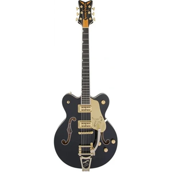 Gretsch G6636T Players Edition Falcon Center Block  Filtertron Manyetik Siyah Elektro Gitar