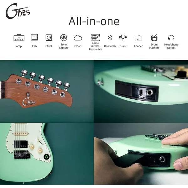 GTRS S800GR Smart Elektro Gitar