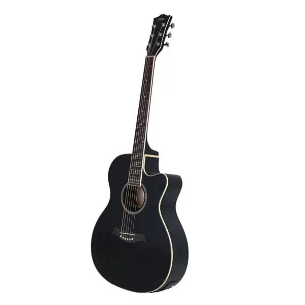 HAZE F-560CEQMBK Siyah Elektro Akustik Gitar
