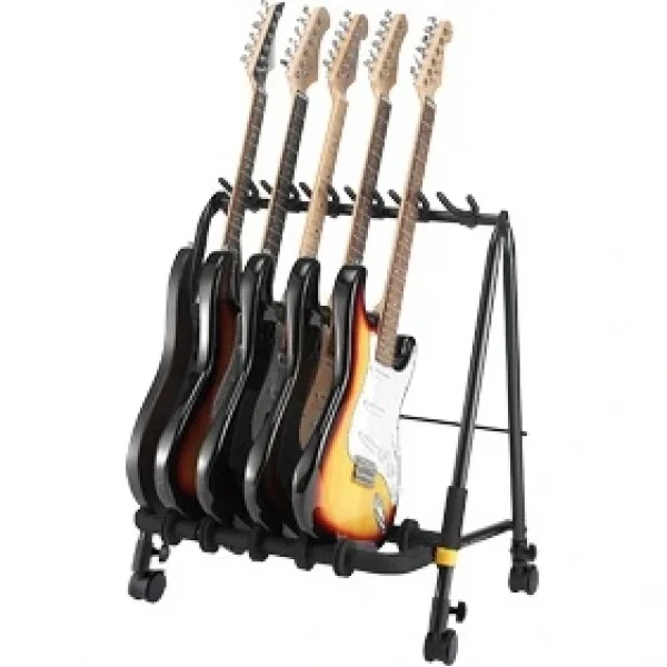 Hercules GS523B PLUS 3-Enstürman Tekerlekli Gitar Rack