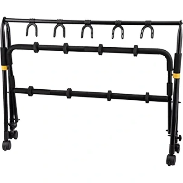Hercules GS525B PLUS Hercules GS523B PLUS 5-Enstürman Tekerlekli Gitar Rack