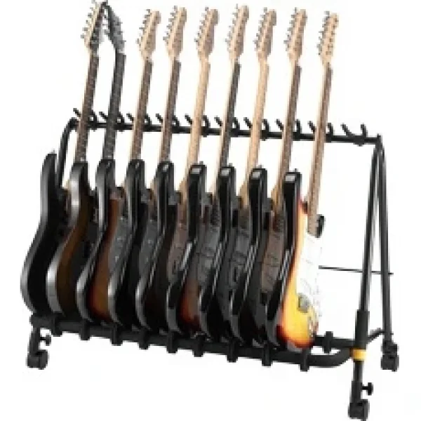 Hercules GS525B PLUS Hercules GS523B PLUS 5-Enstürman Tekerlekli Gitar Rack