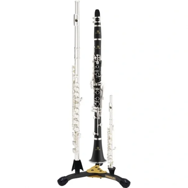 Hercules HCDS543BB 3lü Flüt Klarnet Pikolo Standı