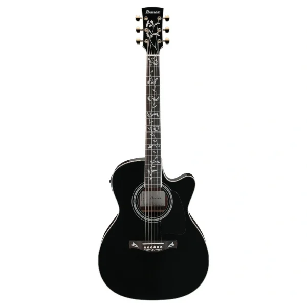 Ibanez AC391RCE-BKH Elektro Akustik Gitar