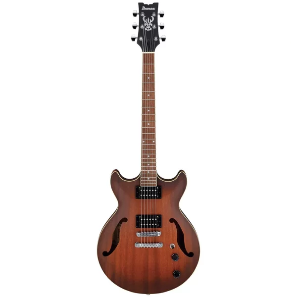 Ibanez AM53-TF Artcore Serisi Hollow Body Tobacco Flat Rosewood Klavye Elektro Gitar