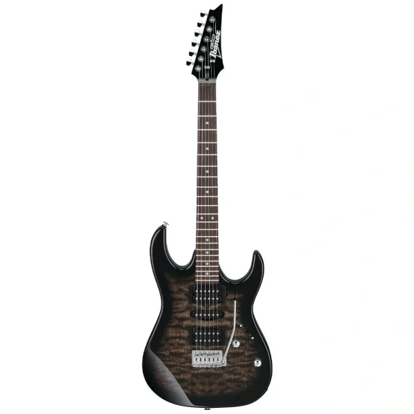 Ibanez GRX70QA-TKS Transparent Black Sunburst Elektro Gitar