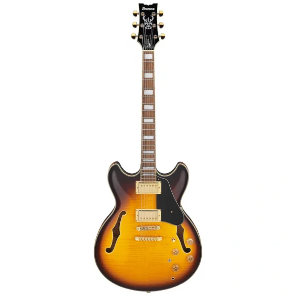 Ibanez JSM10EM-TTM John Scofield Signature Serisi Hallow Body Elektro Gitar