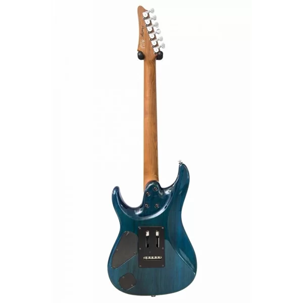 Ibanez MM1-TAB Martin Miller Transparent Aqua Burst Elektro Gitar Case Dahil