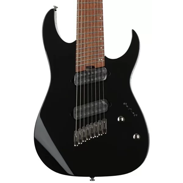 IBANEZ RGMS8-BK RG Iron Label Siyah Elektro Gitar