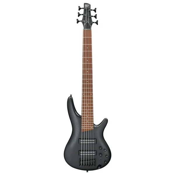 IBANEZ SR306EB-WK SR Weathered Black 6 Telli Elektro Bas Gitar