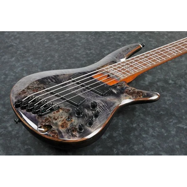 IBANEZ SRMS805-DTW Bass Workshop Deep Twilight 5 Telli Elektro Bas Gitar
