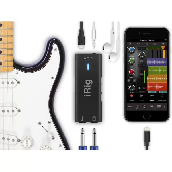 IK MULTIMEDIA HD2 Gitar & Bas Gitar Ses Kartı(iOS & Mac)