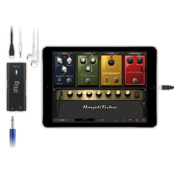 IK MULTIMEDIA HD2 Gitar & Bas Gitar Ses Kartı(iOS & Mac)