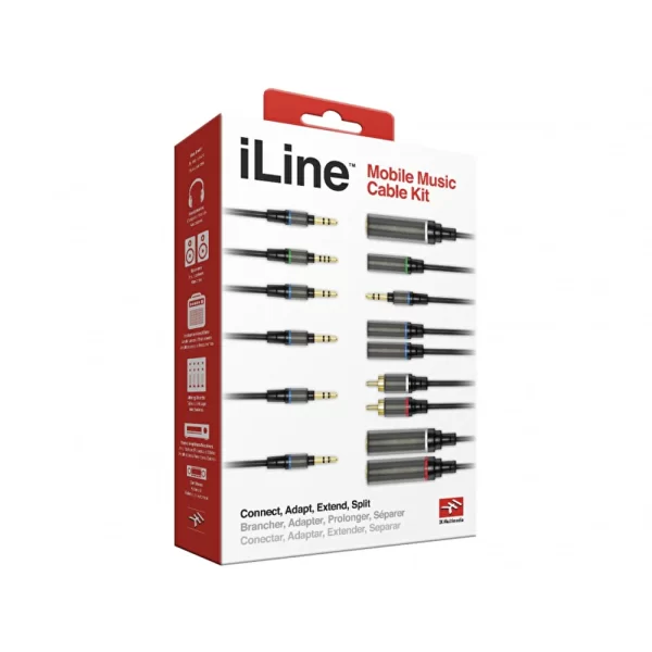IK Multimedia iLine Mobil Ürünler İçin Kablo Paketi