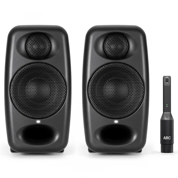 IK Multimedia IP-ILOUD-MMPRO2X-IN - iLoud Micro Monitor Pro Seti - Siyah Renk