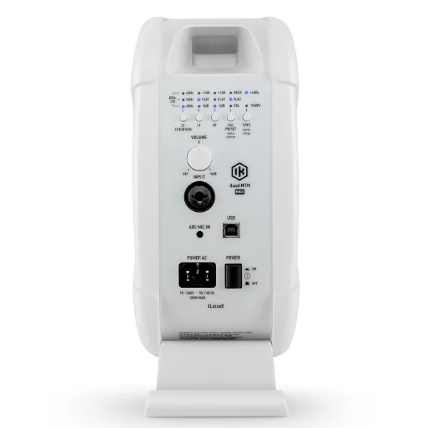 IK Multimedia IP-ILOUD-MTMWMKII2X-IN iLoud MTM MKII Pair Beyaz Stüdyo Monitör Seti Çift (ARC Mikrofonu Dahil)