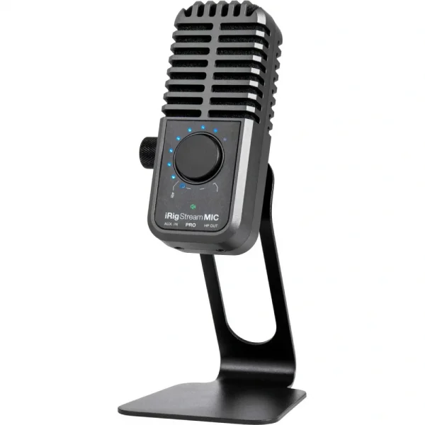 IK Multimedia IP-IRIG-STRMMICPRO-IN - iRig Stream Mic PRO Gaming Podcast ve Yayın Mikrofonu