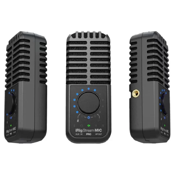 IK Multimedia IP-IRIG-STRMMICPRO-IN - iRig Stream Mic PRO Gaming Podcast ve Yayın Mikrofonu
